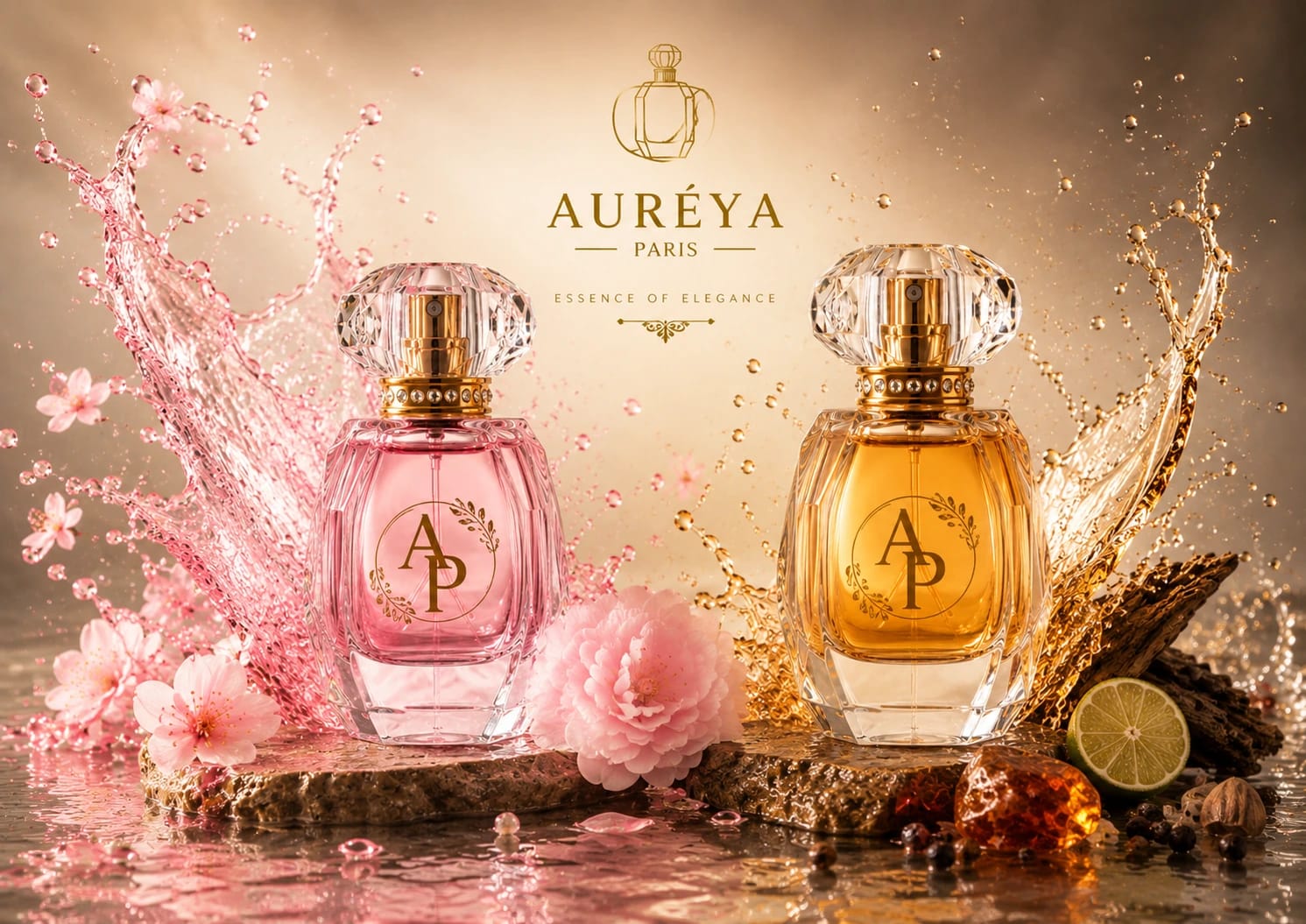 Aureya Paris luxury perfume collection
